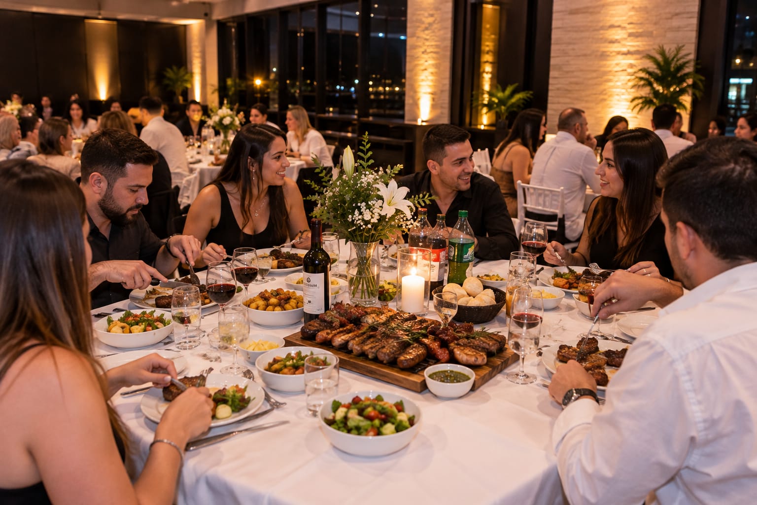 Cena organizada por El Privilegio